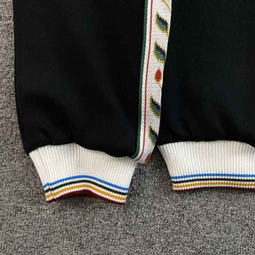 Jaqueta Casablanca Sport Logo Preta