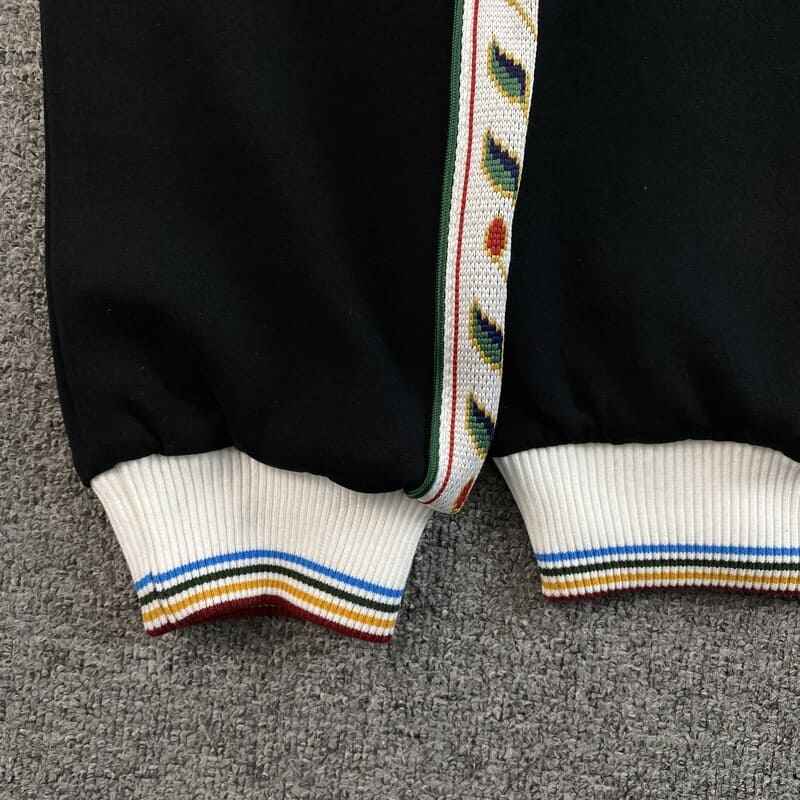 Jaqueta Casablanca Sport Logo Preta