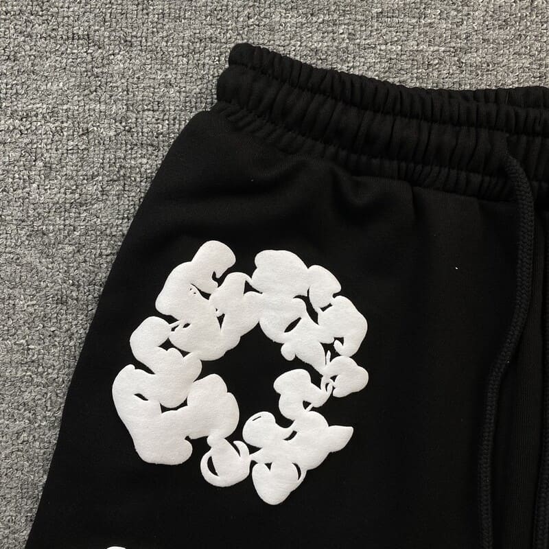 Shorts Denim Tears The Cotton Wreath Black