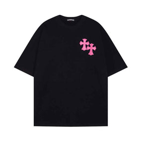 Camiseta Chrome Hearts Pink Cross