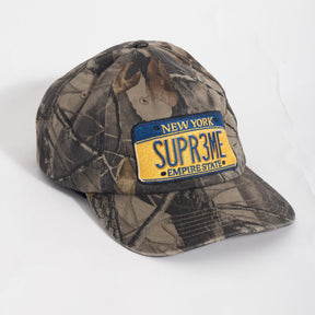 Bone Supreme License Plate Camo