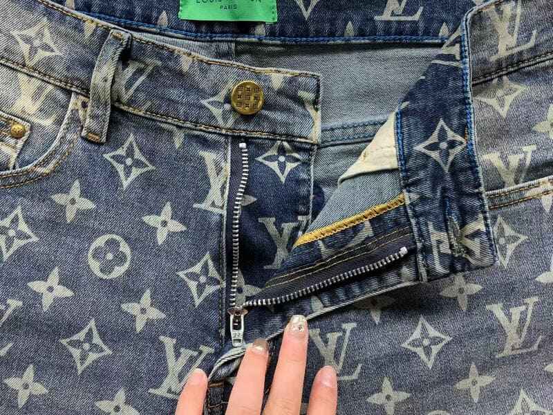 Bermuda Louis Vuitton Jeans Denim